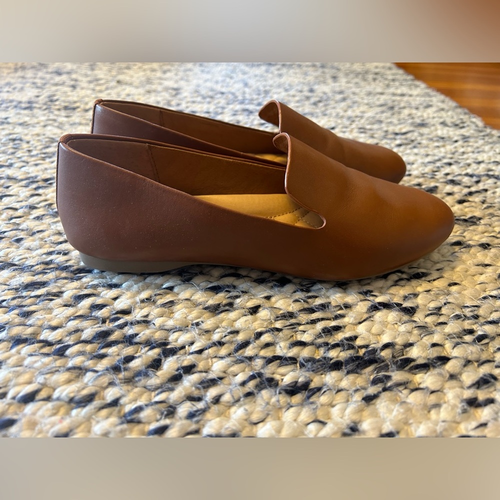 New, never worn Birdie loafers